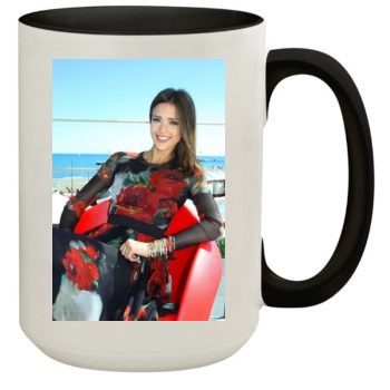 Jessica Alba 15oz Colored Inner & Handle Mug