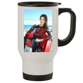 Jessica Alba Stainless Steel Travel Mug