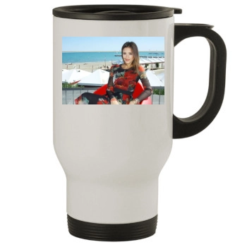 Jessica Alba Stainless Steel Travel Mug