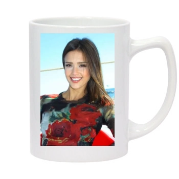 Jessica Alba 14oz White Statesman Mug