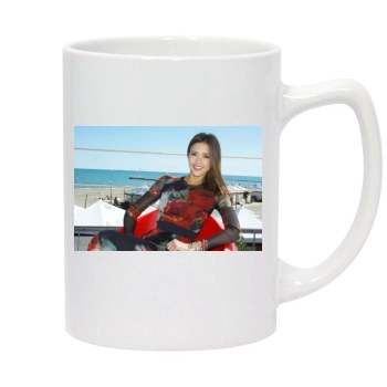 Jessica Alba 14oz White Statesman Mug