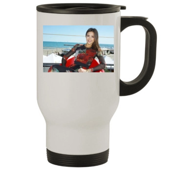 Jessica Alba Stainless Steel Travel Mug