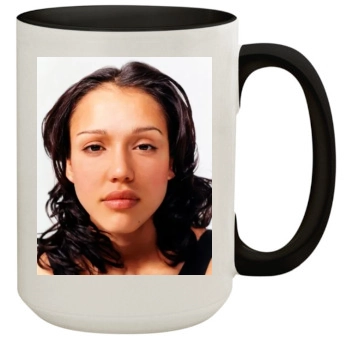 Jessica Alba 15oz Colored Inner & Handle Mug