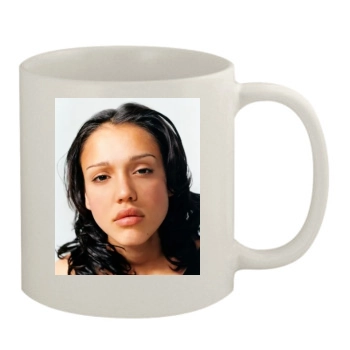 Jessica Alba 11oz White Mug