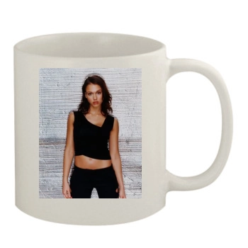 Jessica Alba 11oz White Mug