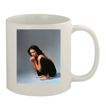 Jessica Alba 11oz White Mug