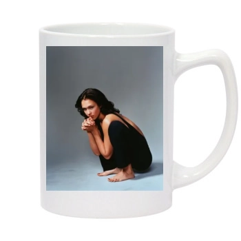 Jessica Alba 14oz White Statesman Mug