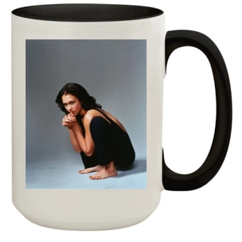 Jessica Alba 15oz Colored Inner & Handle Mug