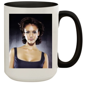 Jessica Alba 15oz Colored Inner & Handle Mug