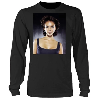 Jessica Alba Men's Heavy Long Sleeve TShirt