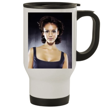 Jessica Alba Stainless Steel Travel Mug