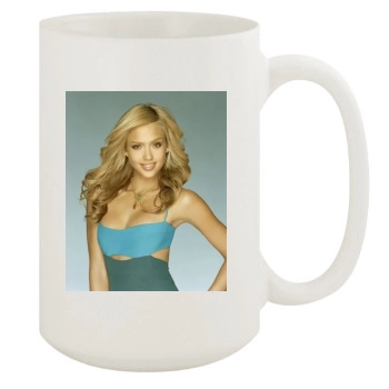 Jessica Alba 15oz White Mug