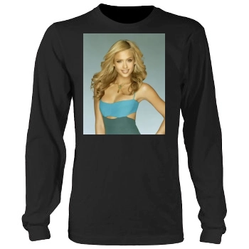 Jessica Alba Men's Heavy Long Sleeve TShirt