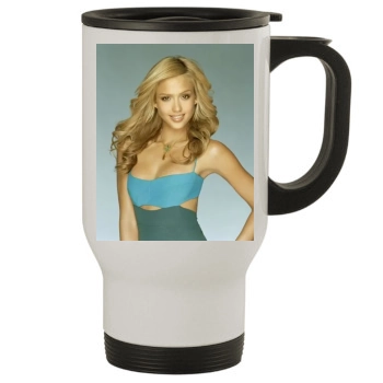 Jessica Alba Stainless Steel Travel Mug