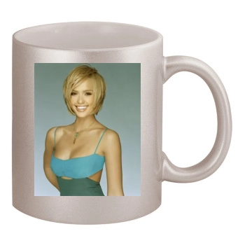 Jessica Alba 11oz Metallic Silver Mug