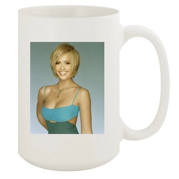 Jessica Alba 15oz White Mug