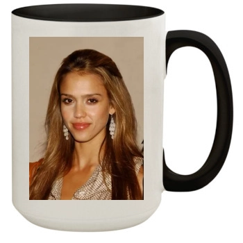 Jessica Alba 15oz Colored Inner & Handle Mug