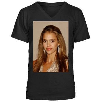 Jessica Alba Men's V-Neck T-Shirt