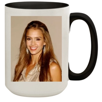 Jessica Alba 15oz Colored Inner & Handle Mug