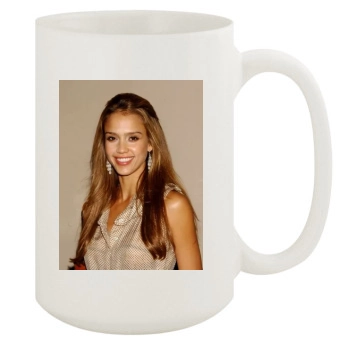 Jessica Alba 15oz White Mug