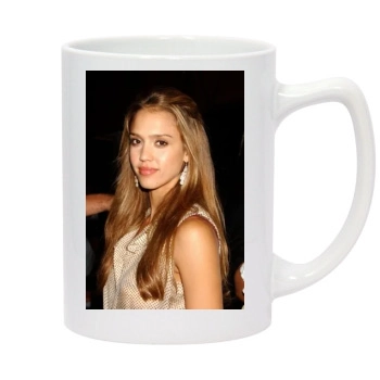 Jessica Alba 14oz White Statesman Mug