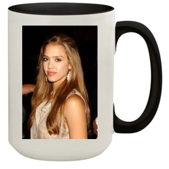 Jessica Alba 15oz Colored Inner & Handle Mug