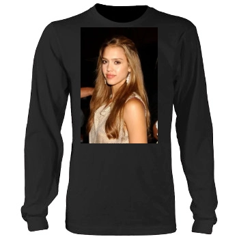 Jessica Alba Men's Heavy Long Sleeve TShirt