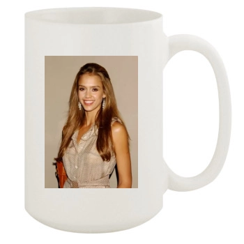 Jessica Alba 15oz White Mug