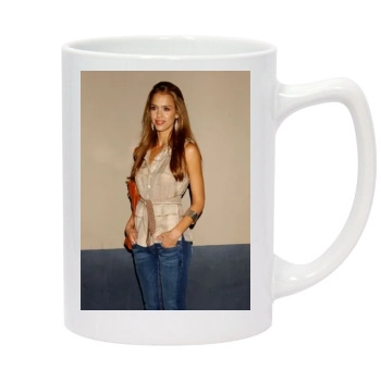 Jessica Alba 14oz White Statesman Mug