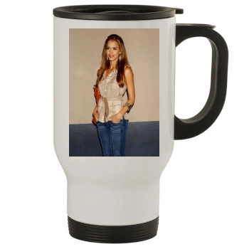 Jessica Alba Stainless Steel Travel Mug