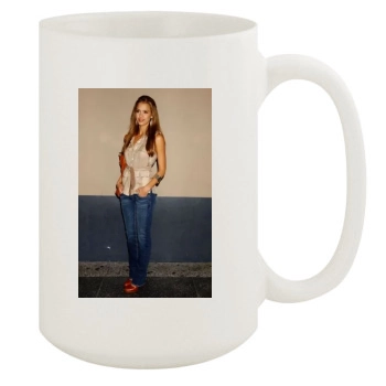 Jessica Alba 15oz White Mug