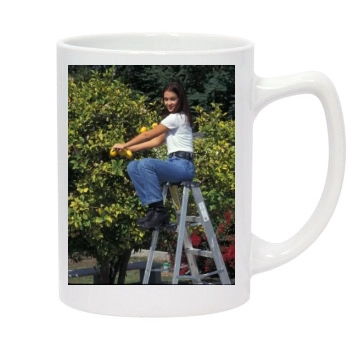 Jessica Alba 14oz White Statesman Mug