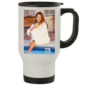 Jessica Alba Stainless Steel Travel Mug