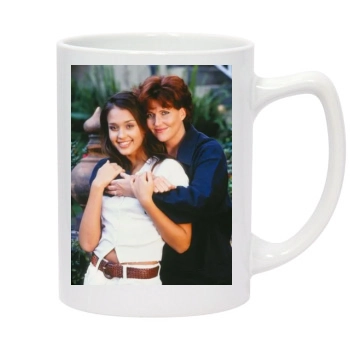 Jessica Alba 14oz White Statesman Mug