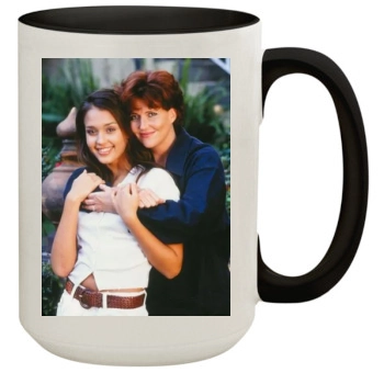 Jessica Alba 15oz Colored Inner & Handle Mug