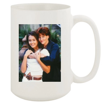 Jessica Alba 15oz White Mug