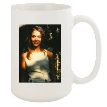 Jessica Alba 15oz White Mug