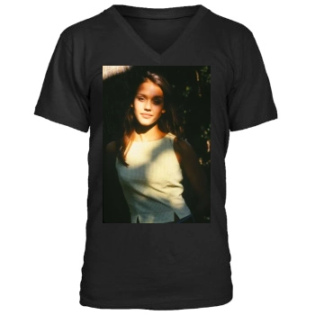 Jessica Alba Men's V-Neck T-Shirt