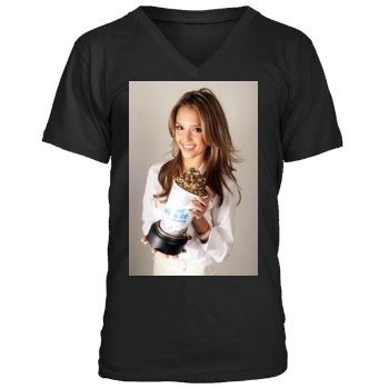 Jessica Alba Men's V-Neck T-Shirt