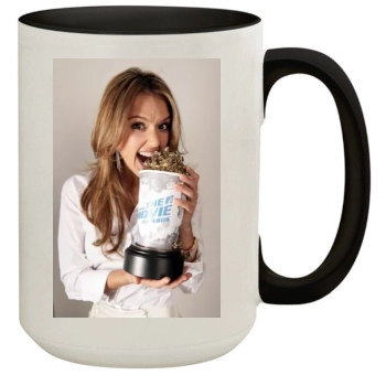 Jessica Alba 15oz Colored Inner & Handle Mug