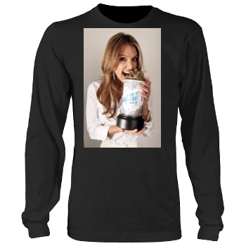 Jessica Alba Men's Heavy Long Sleeve TShirt