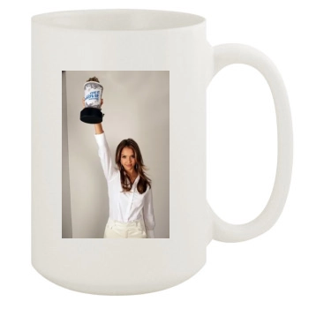 Jessica Alba 15oz White Mug