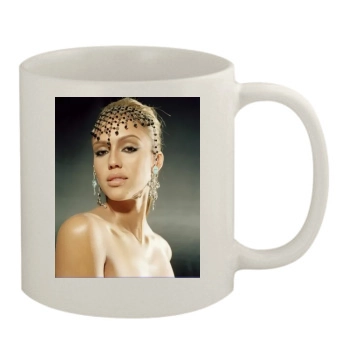 Jessica Alba 11oz White Mug