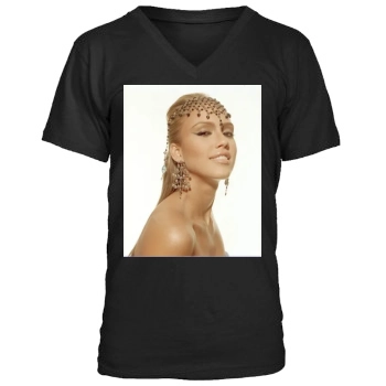 Jessica Alba Men's V-Neck T-Shirt