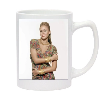 Jessica Alba 14oz White Statesman Mug