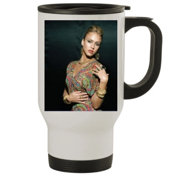 Jessica Alba Stainless Steel Travel Mug