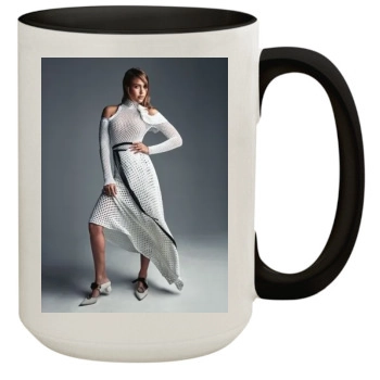 Jessica Alba 15oz Colored Inner & Handle Mug