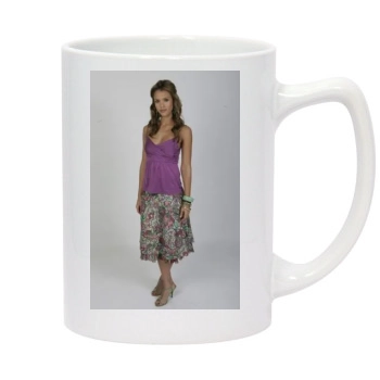 Jessica Alba 14oz White Statesman Mug