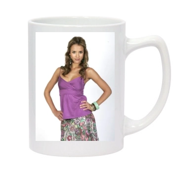 Jessica Alba 14oz White Statesman Mug