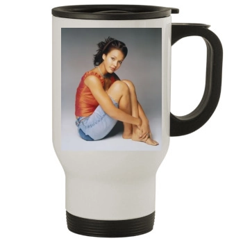 Jessica Alba Stainless Steel Travel Mug